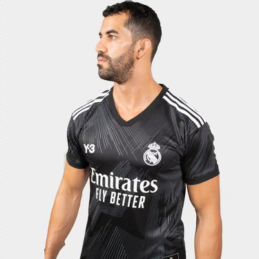 Madrid Y3 Special Edition Black Men Jersey